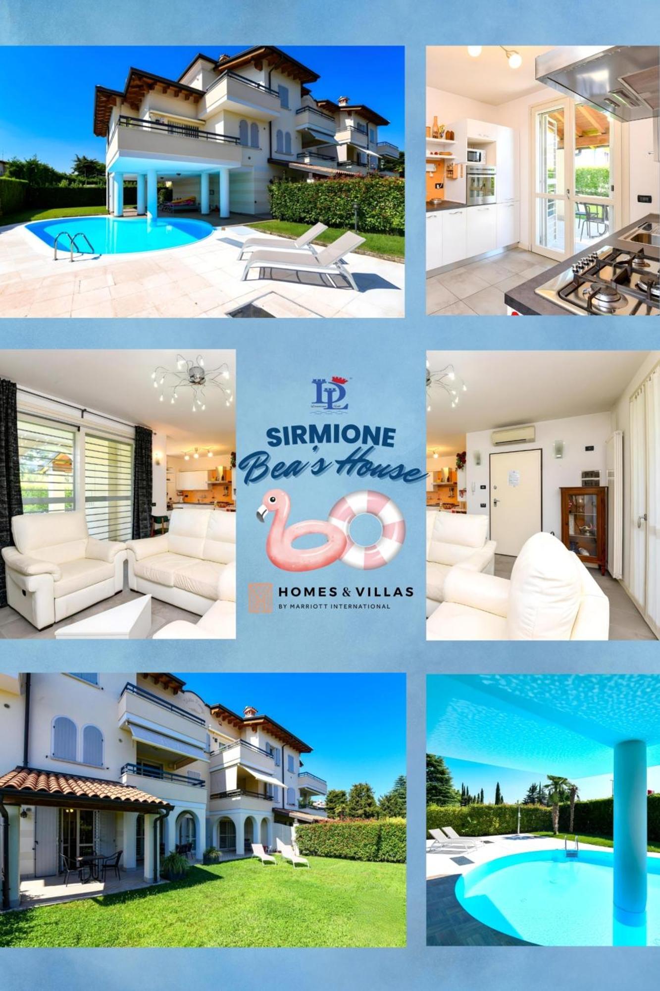 Desenzanoloft Official Partner Marriott Homes & Villas - Bea House, Sirmione With Private Garden And Share Pool Exterior photo